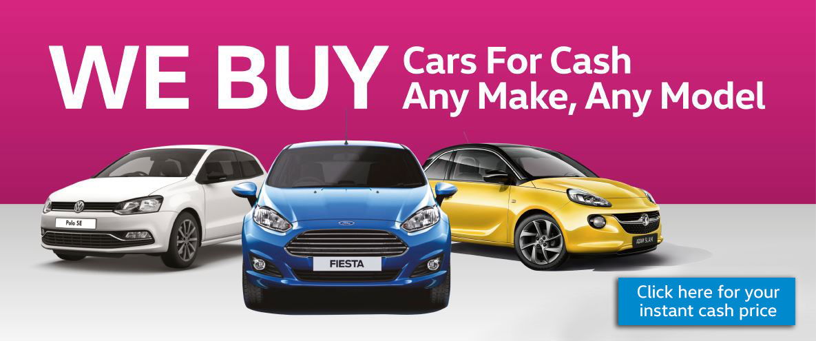 We buy cars for cash. Any make, any model.